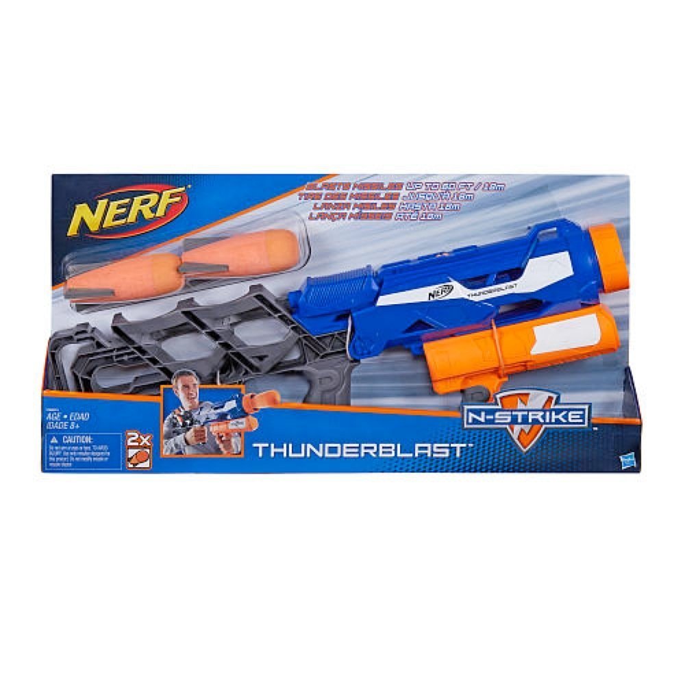 Nerf Thuderblaster Launcher $5.99, Little Pony castle $16.99, Paw Patrol Chair desk $11.99 + s/h