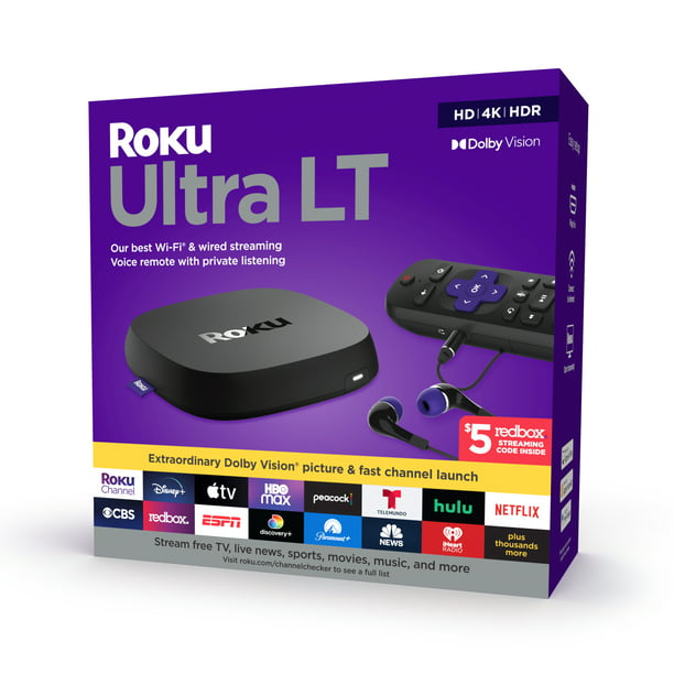 Roku Ultra LT 4K HDR Dolby Vision on Cyber Monday Sale at Walmart for $30