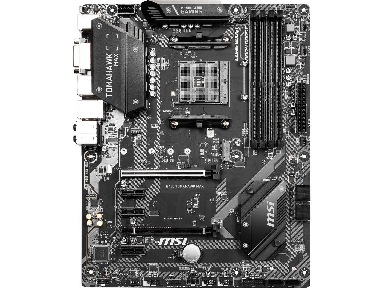 *DEAD* MSI B450 TOMAHAWK Max Motherboard $83.48 *free shipping