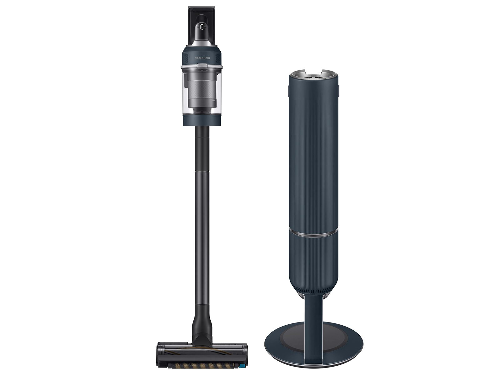 Samsung EPP (YMMV) Bespoke Jet Cordless Stick Vacuum with All-in-One Clean Station in Midnight Blue + Free extra battery $323.74
