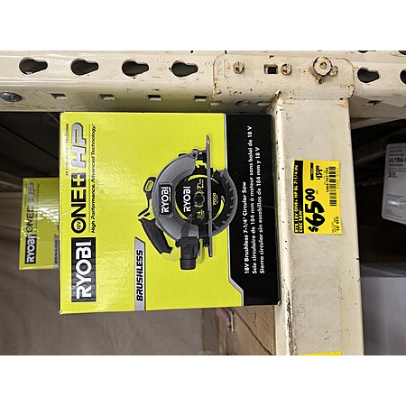 Clearance: Ryobi Circular Saw for $65
