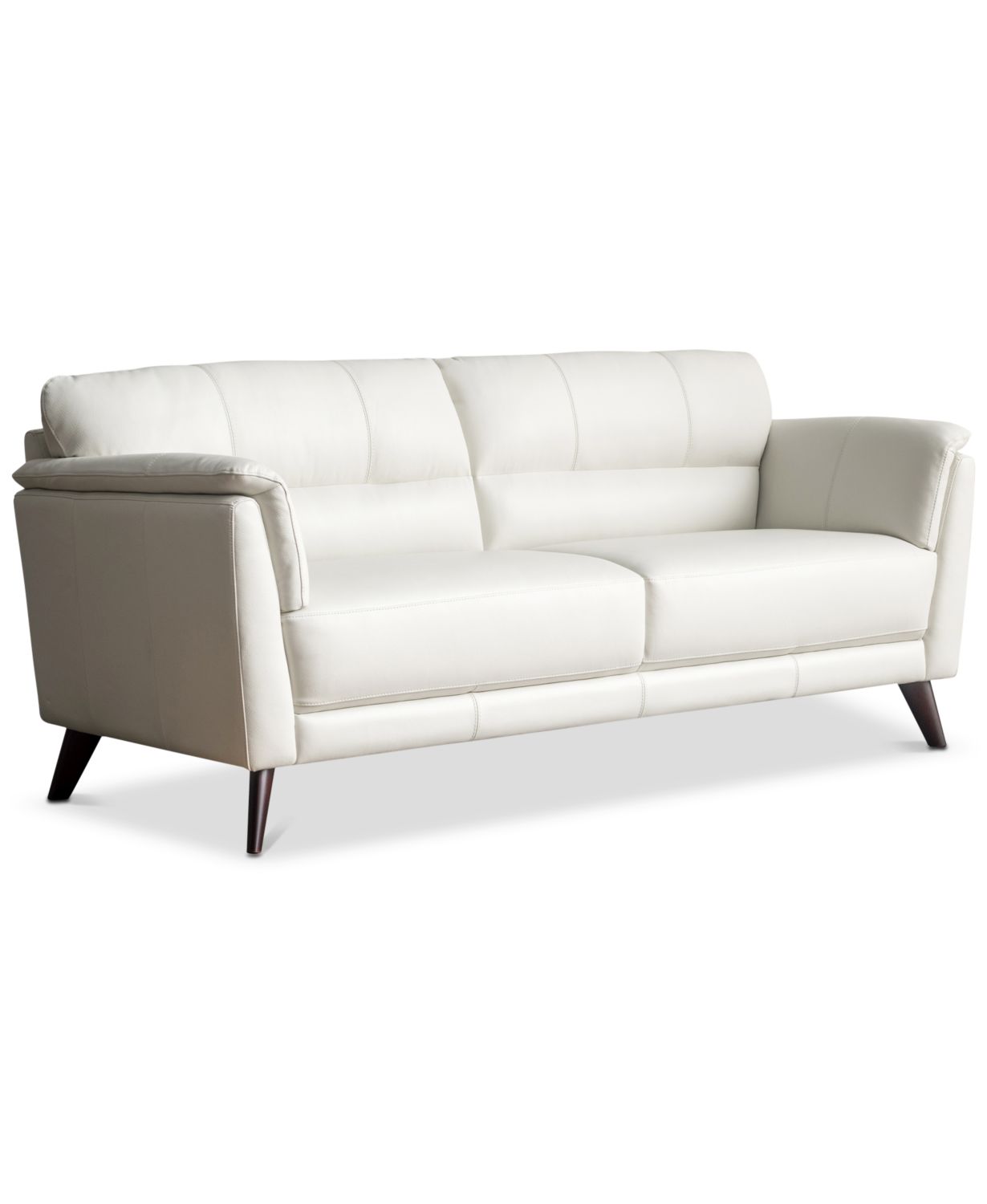 Lucais 83 Quot Leather Sofa Created For Macy S Closeout For