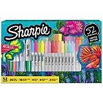 Target In Store YMMV Sharpie 52ct Permanent Markers Fine Tip Holiday 2022 - $11.99