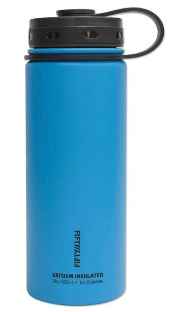 Nathan HammerHead Water Bottle $8.10, Fifty/Fifty Double-Wall Vacuum-Insulated 18oz Wide-Mouth Water Bottle $5.4