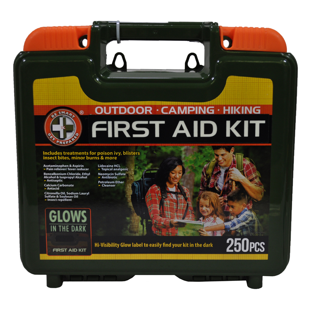 Walmart In-Store YMMV Be Smart Get Prepared First Aid Kit 250 Piece - $5