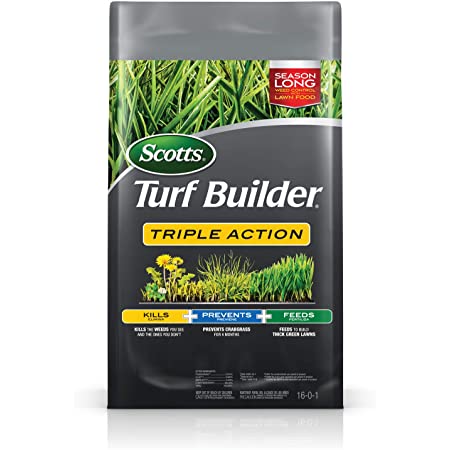 Scotts Turf Builder Triple Action - Weed Killer & Preventer - Covers up to 10,000 sq. ft., 50 lb. - $29.76 FS w/Prime