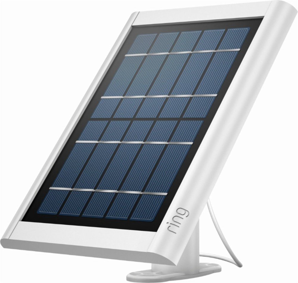 Amazon Warehouse Ring Solar Panel White Used Very Good