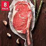 Rastelli USDA Choice Black Angus Beef Cowboy Steaks 18 oz, 8-count, 9 lbs - $239.99