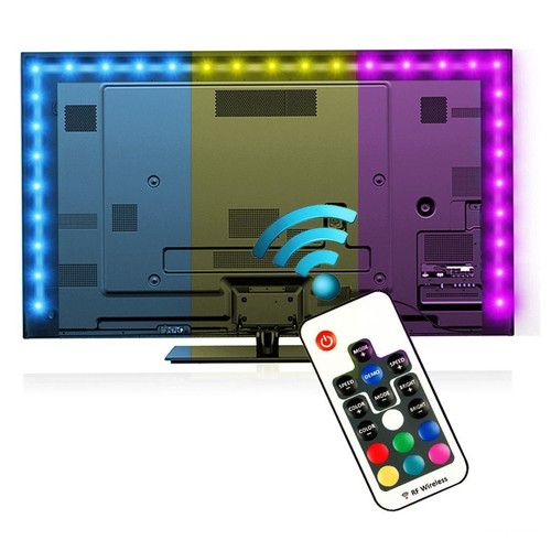 EveShine Bias Lighting for HDTV (78.7in / 2m) with Remote Control $9.59 @Amazon