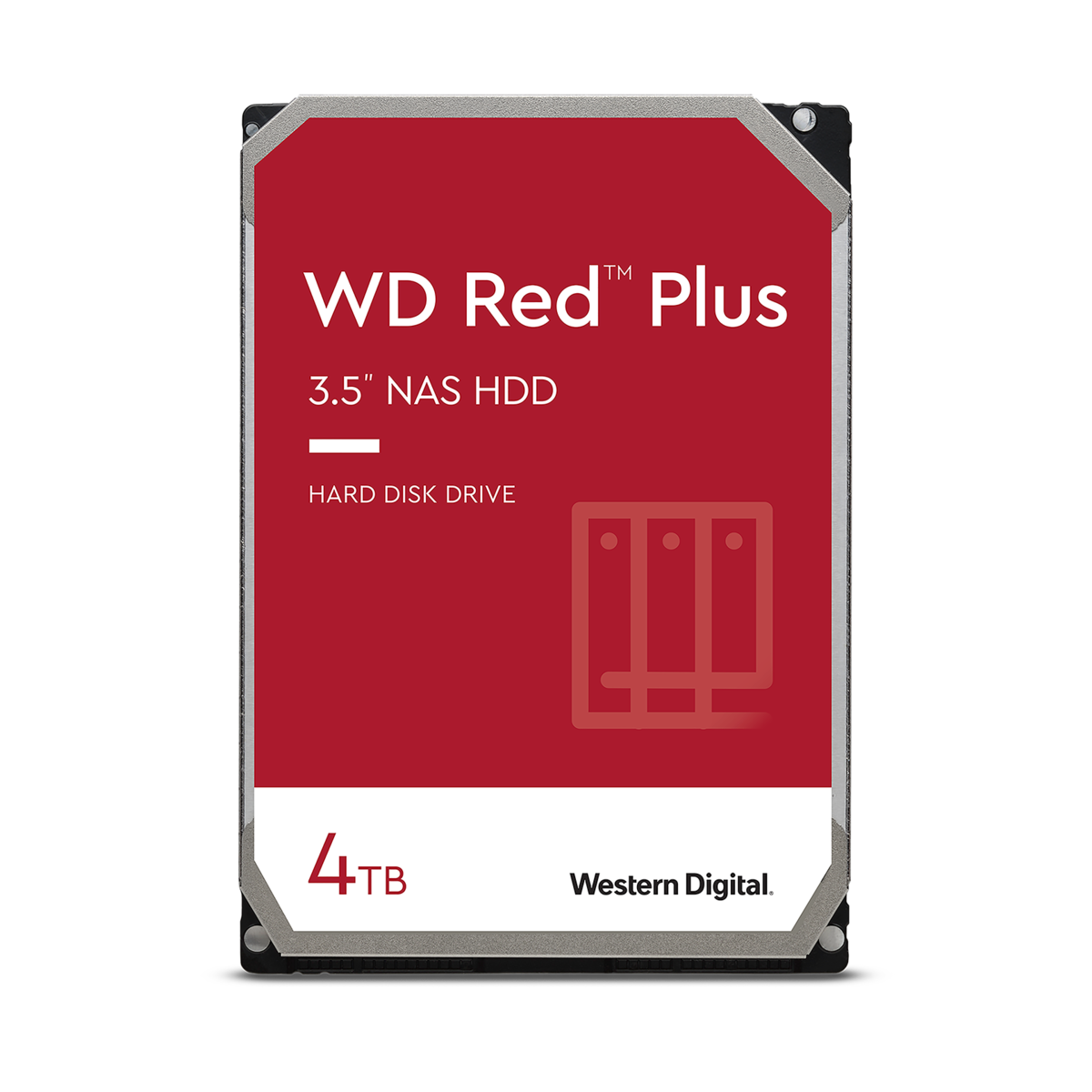 4TB WD Red Plus NAS 5400 RPM 3.5" Internal Hard Drive $89 with $8 off code + FS $89.99