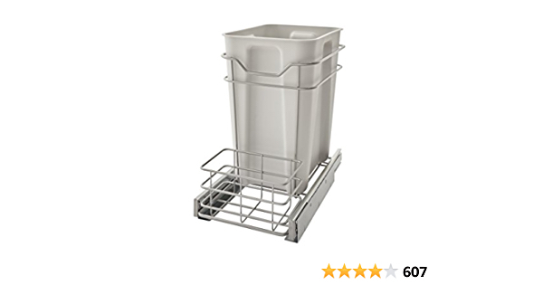 Amazon $45.78 ClosetMaid 32102 Premium 24 Quart Cabinet Pull Out Trash Bin - $45.78