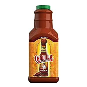 Cholula Hot Sauce 64 oz. Chipotle or Chile Garlic $11.82 + FS with Amazon Prime