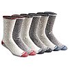 Dickies Men's Dri-Tech Original Moisture Control Crew Socks,  (6 Pairs)Oatmeal Assorted, Large $4.32