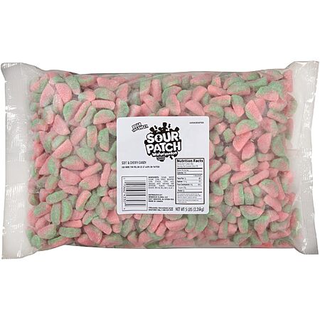 80 oz SOUR PATCH KIDS Watermelon Soft & Chewy Candy, $10.15 AC S&S $8.70