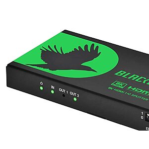 Monoprice 1x2 HDMI Splitter with Audio Extraction EDID $89.99