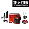 SKIL PWR CORE 12/20V Cordless Car Handheld Vacuum Cleaner in Red | VA1200D-11 $59