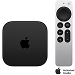 Active Military/Vets: Apple TV 4K Wi-Fi (3rd Gen): 128GB $119, 64GB $99 + Free Shipping