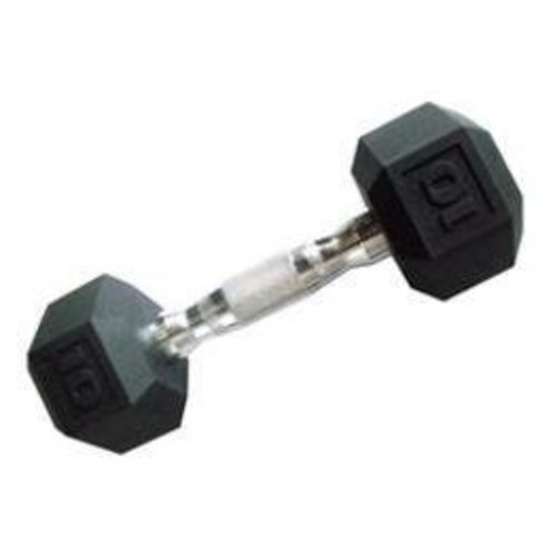 CAP Barbell Color Coated Hex Dumbbell [Black, 10 pound, Single] $9.49 at Amazon