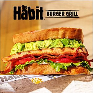Habit Burger & Grill Offer: Habit Chicken Club Sandwich Free w/ Any $10+ Purchase (Valid thru 8/25)