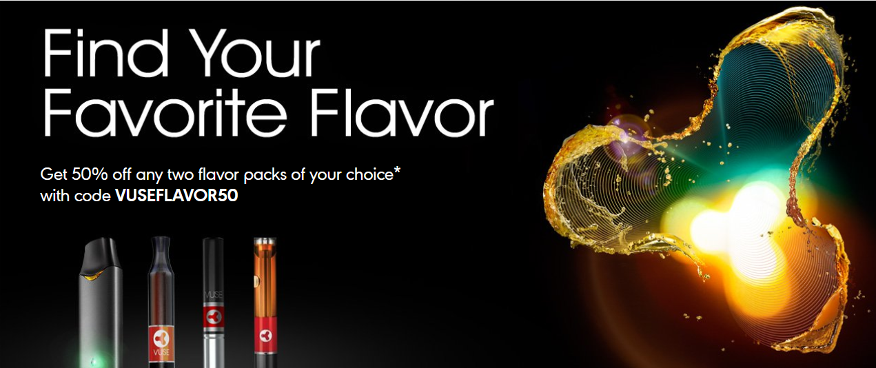 50 Off Any 2 Vuse Vaper Flavor Packs Free Shipping Slickdeals Net