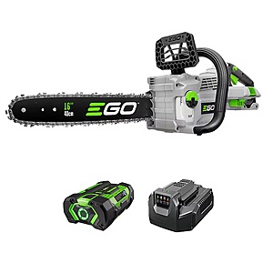 EGO POWER+ 56-volt 16-in Battery 2.5 Ah Chainsaw Battery Included Charger Included one_size | CS1611 $219