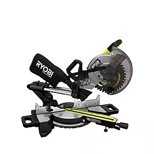 RYOBI ONE+ HP 18V Brushless Cordless 10 in. Sliding Compound Miter Saw (Tool Only) $220