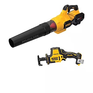 DeWALT Brushless Blower & Reciprocating Saw w/ Battery & Charger 9 + Free Delivery