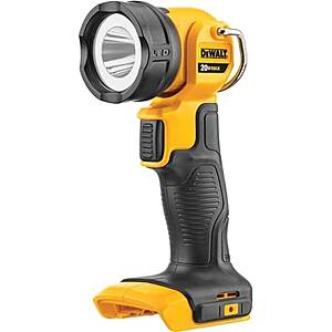 DEWALT 20V MAX* LED Work Light/Flashlight (DCL040) $33 at Limited C via Amazon