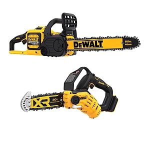 DeWalt 60V MAX DCCS670X1 16 in. 60 V Battery Chainsaw Kit (Battery & Charger) + A Free Tool Or Battery (  6 Options ) $399