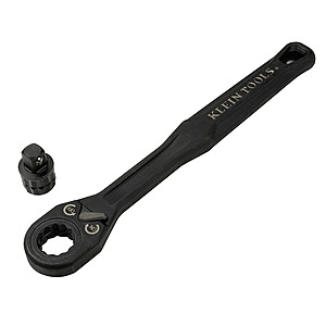 Klein Tools KNECT (M) Pass Through Ratchet & 3/8" Drive Socket Adapter Set $25 + Free S/H