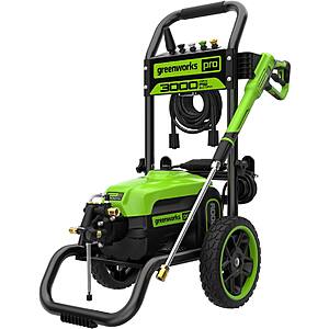 Greenworks 3000 PSI Up to 2.0 GPM Electric Pressure Washer $210 + Free S&H