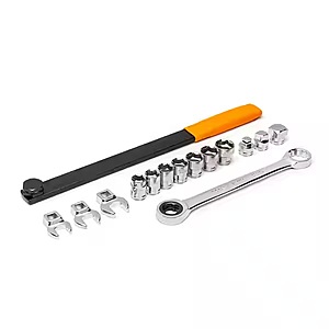15-Pc GEARWRENCH Ratcheting Serpentine Belt Tool Set $38 + Free S&H