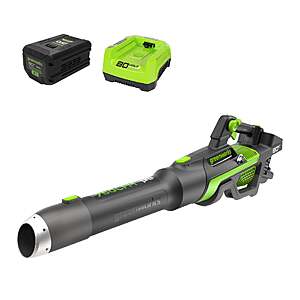 Greenworks 80V 750CFM Brushless Leaf Blower w/ 2.5Ah Battery & 4A Charger $127.50 + Free S&H