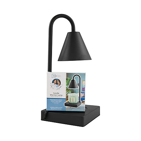 YMMV Mainstays Candle Warmer Lamp, Black $7.14