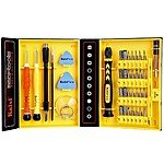 38-Piece Magnetic Screwdriver - Precision Tool Kit in A Box $9.1