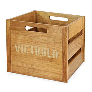 Victrola Wooden Record Crate $  17.14