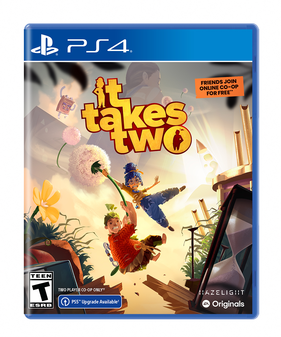 It Takes Two for PlayStation 4/Free PlayStation 5 Upgrade $33.88 at Amazon