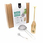 Jade Leaf - Modern Matcha Starter Set - Electric Aerolatte Frother Matcha Whisk, Stainless Steel Scoop, Stainless Steel Sifter, Preparation Guide $14.95