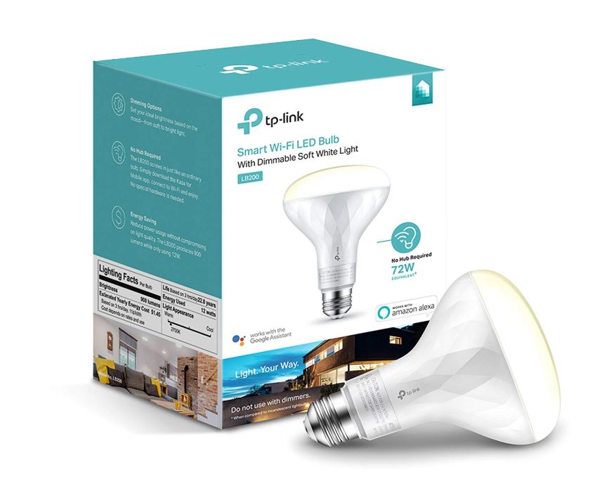 TP-Link Kasa Smart BR30 WiFi LED Dimmable Light Bulb ...
