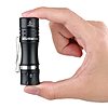 Wurkkos TS10 V2 4000K Pocket EDC Flashlight Black Body-Mini 90CRI LED Flashlight with Rechargeable Battery,1-1400 Lumen Brightness,3Pcs Color Aux LED,Anduril 2.0 UI $14.99