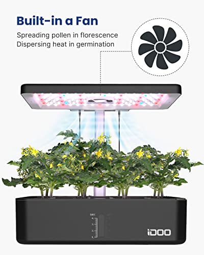iDOO Hydroponics Growing System 12Pods $63.99, WiFi\App Controlled $84.99