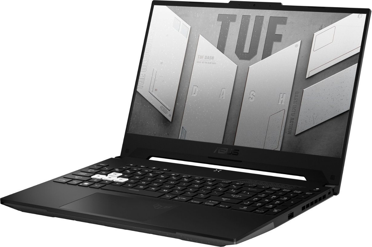 ASUS TUF Dash 15.6" FHD 144Hz Gaming Laptop - Intel i7-12650H, 16GB DDR5, RTX 3070, 512GB SSD $1049.99