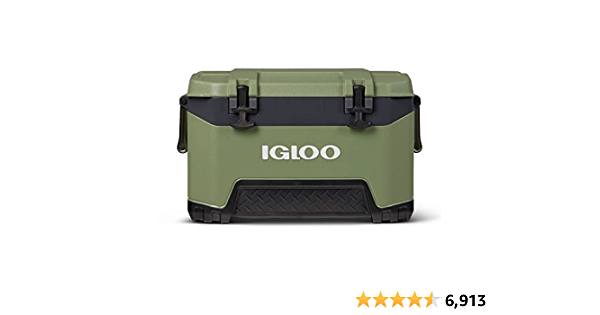 Igloo BMX 52 Quart Cooler with Cool Riser Technology, Fish Ruler, and Tie-Down Points - $105.94
