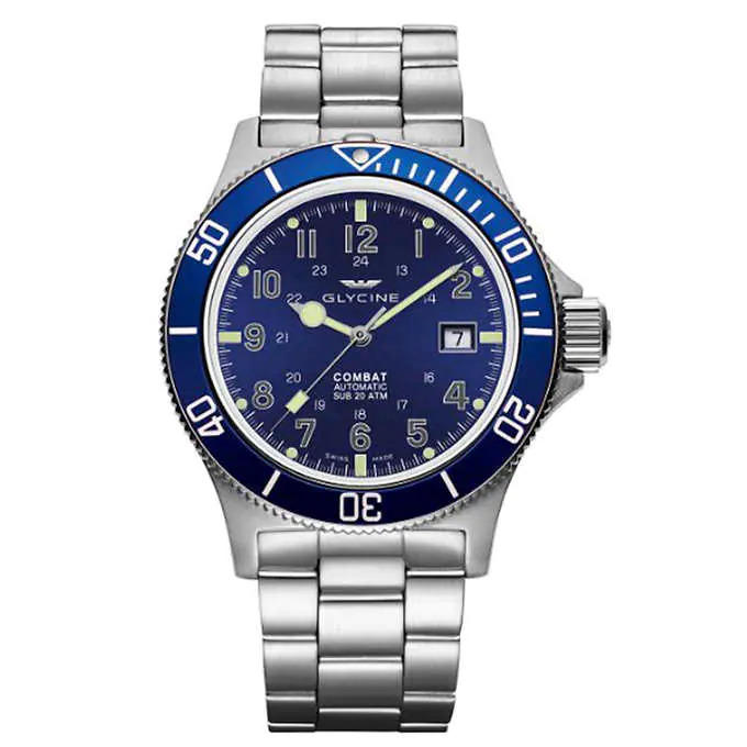 Glycine Combat Automatic Stainless Steel Men's Watch $300