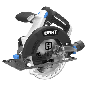 HART 20-Volt Cordless Circular Saw, 6 1/2-inch with 4.0Ah Lithium-Ion Battery - Walmart.com $89