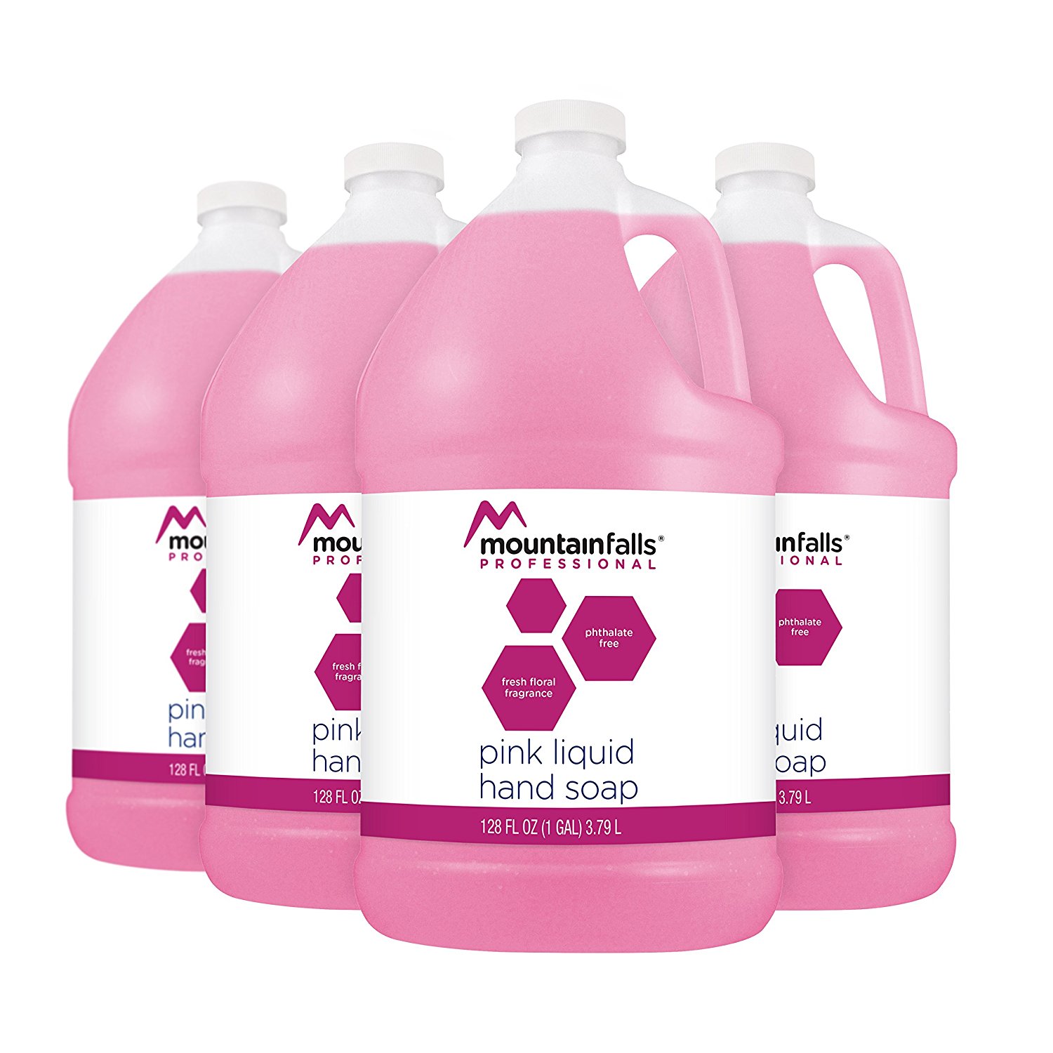 [11.63] Mountain Falls Professional Pink Liquid Hand Soap Refill, 128