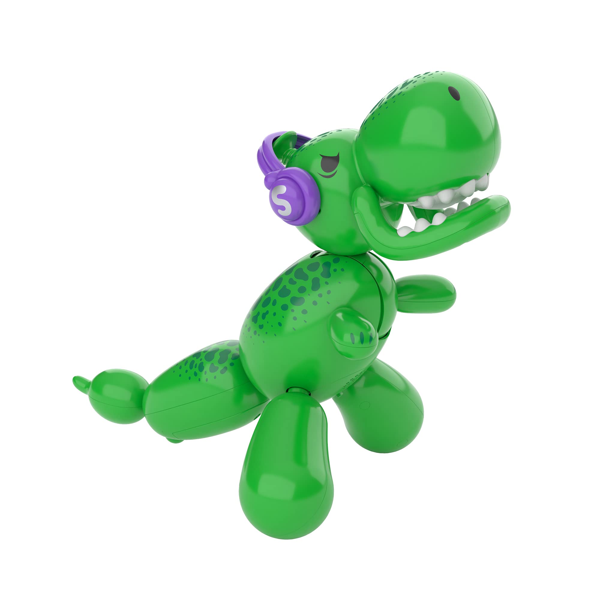 Limited-time deal for Prime Members: Squeakee The Balloon Dino | Interactive Dinosaur Pet Toy That Stomps, Roars and Dances. Over 70+ Sounds & Reactions, Multicolor - $19.99