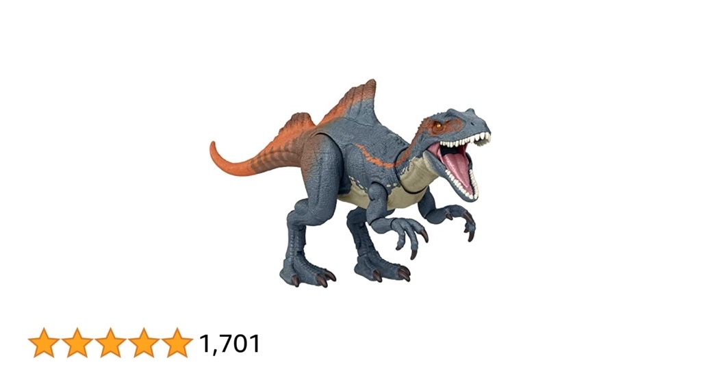 Mattel Jurassic World Hammond Collection Dinosaurs, Premium Look & Finishes, Medium Size Figures Approx 12 in Long with Approx 20 Articulations & Authentic Detail, Ages 8 - $11.99