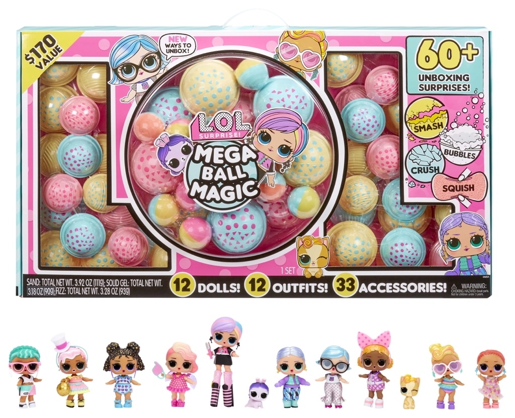 Lol Surprise Mega Ball Magic W 12 Collectible Dolls 60 Surprises 4