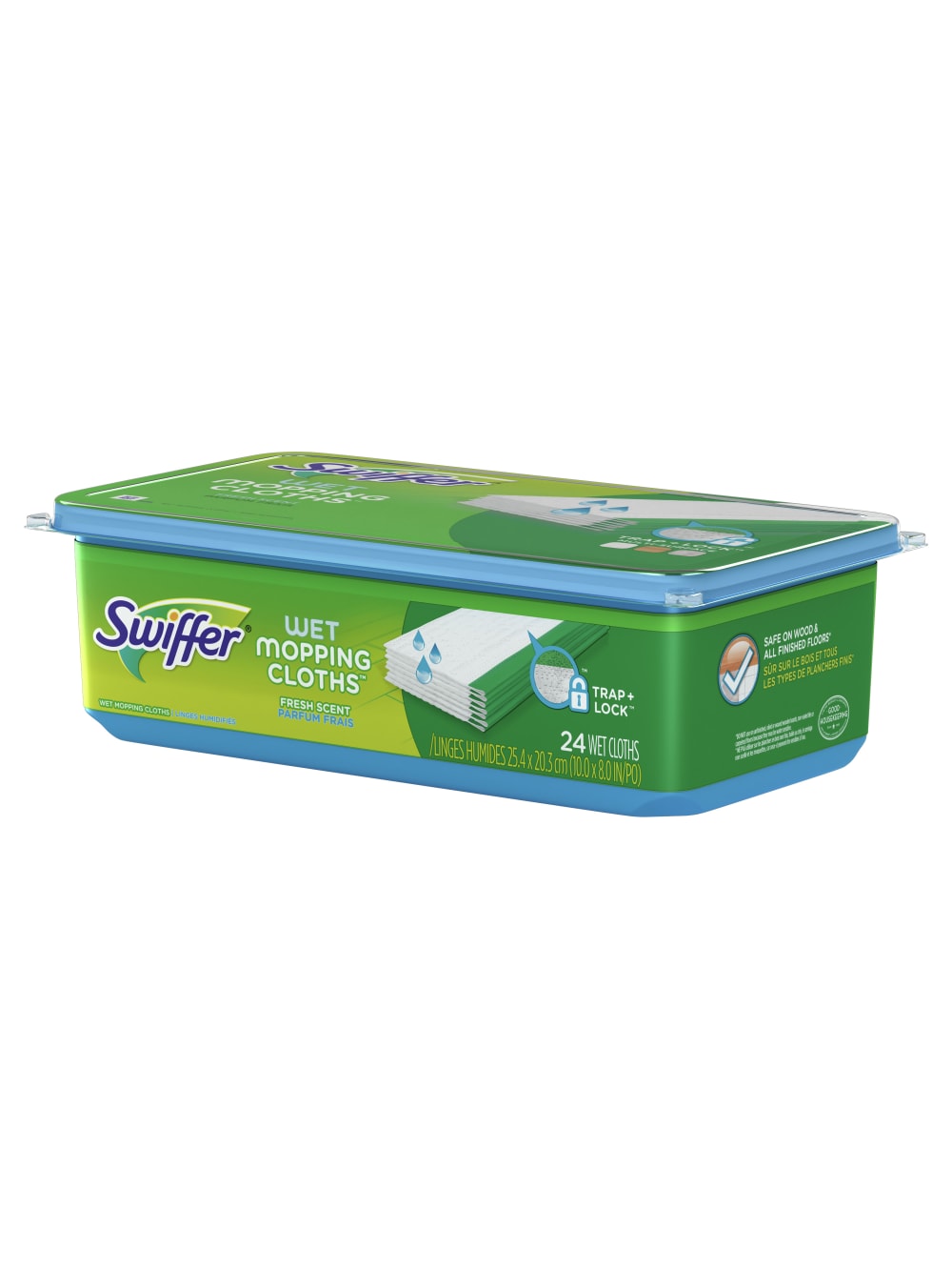 Swiffer Disposable Wet Cloths, Pack Of 24 Cloths (Free Curbside pickup